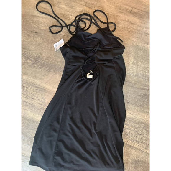 Urban Outfitters Jeanne Lace-Up Back Mini Dress_ NWT - M - Picture 4 of 6